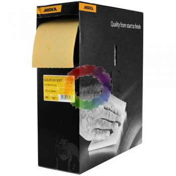 Mirka Р1000 Goldflex soft  Абразив на поролоне, 115mmx1m 