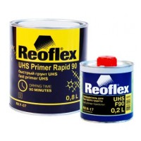 Швидкий акриловий грунт Reoflex UHS з затвер. 0,8 л + 0,2 л, чорний