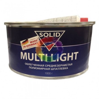 Шпатлевка облегченная Solid Multi Light 1 кг