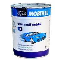 Автомобильная базовая эмаль металлик 670 Сандаловый Mobihel 1 л