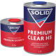 Solid PREMIUM CLEAR HS Двухкомпонентный прозрачный лак, 1л + 0,5л отвердитель