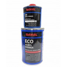 Акриловый грунт для авто Ranal ECO 5+1 серый 0,8+0,16 отвердитель