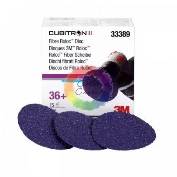  3M  36+  Фибровый диск Cubitron II  з креплением Roloc, 75 мм